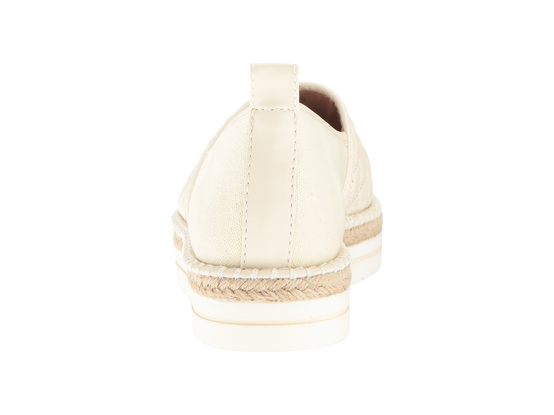 LOVE Moschino Superquilted Espadrille White - Zappos.com Free Shipping ...