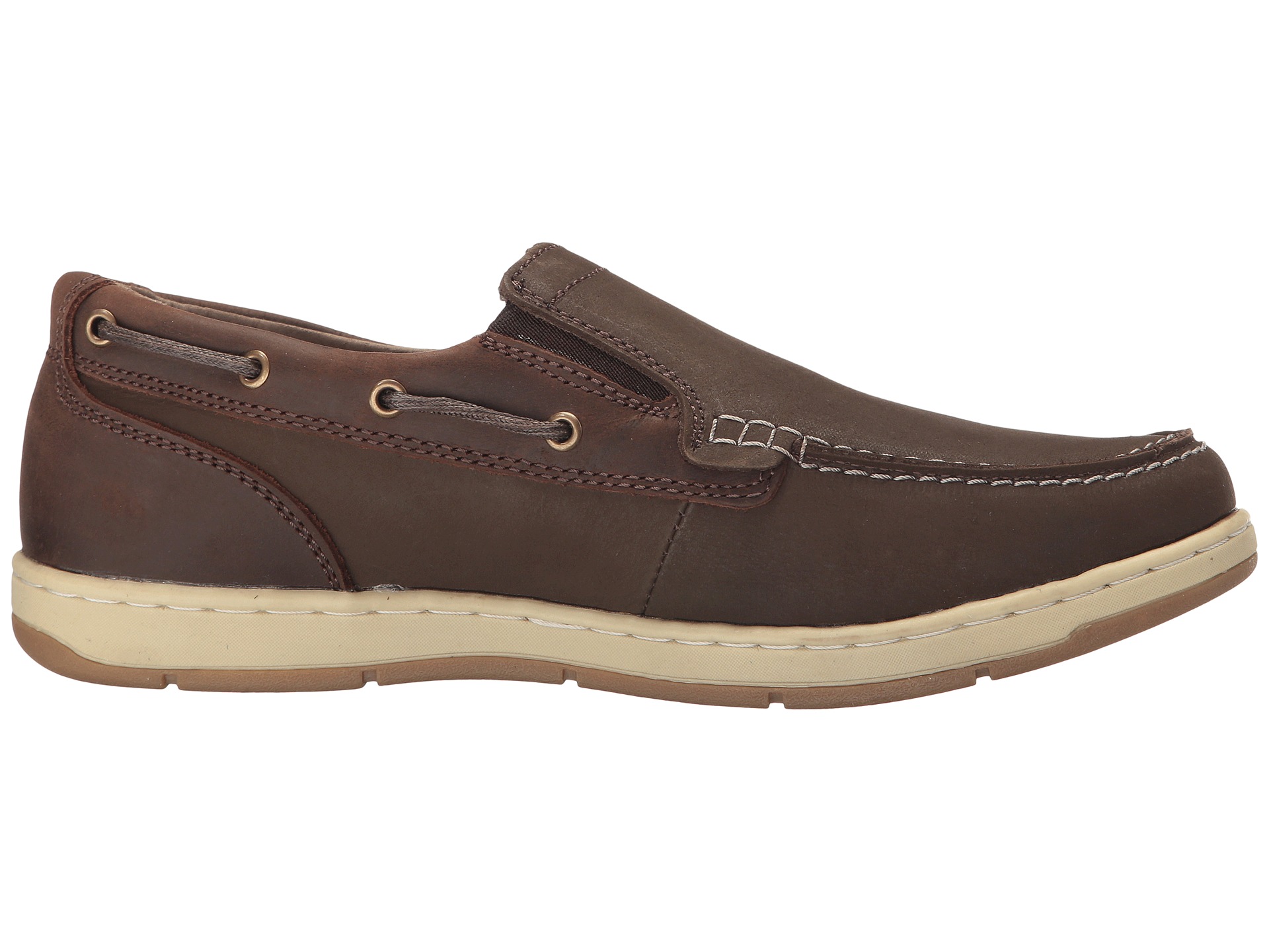 Nunn Bush Sloop Slip-On Boat Shoe at Zappos.com