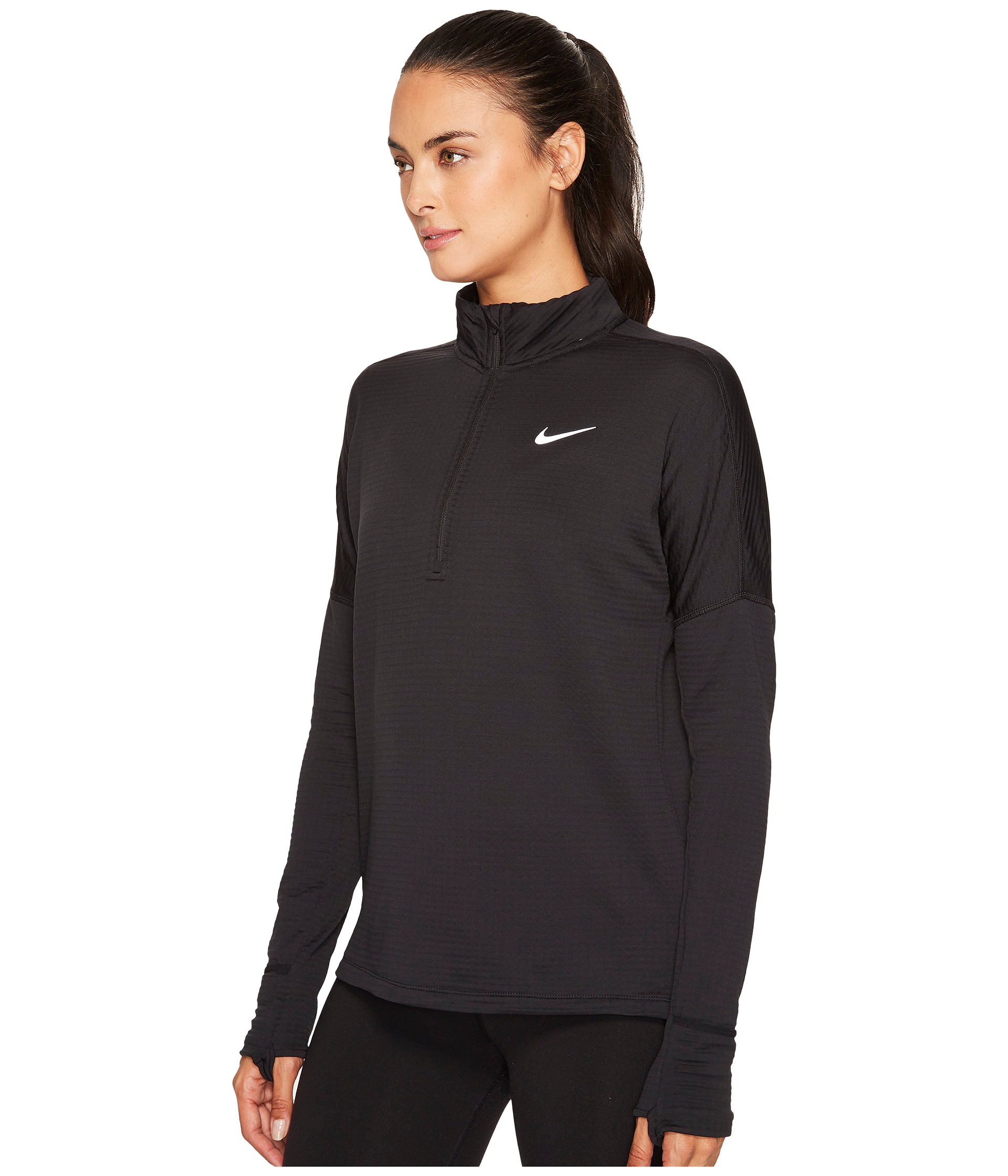 Nike Therma Sphere Element 1/2 Zip Running Top at Zappos.com