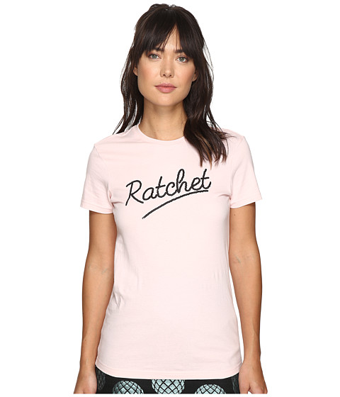 HOUSE OF HOLLAND Ratchet Shrunken T-Shirt in Pink | ModeSens