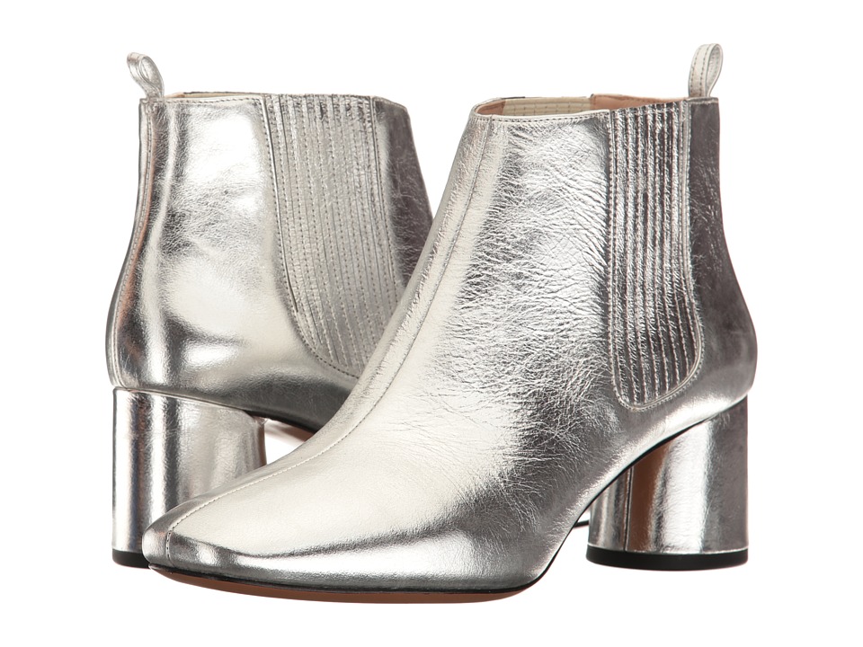chelsea boots silver