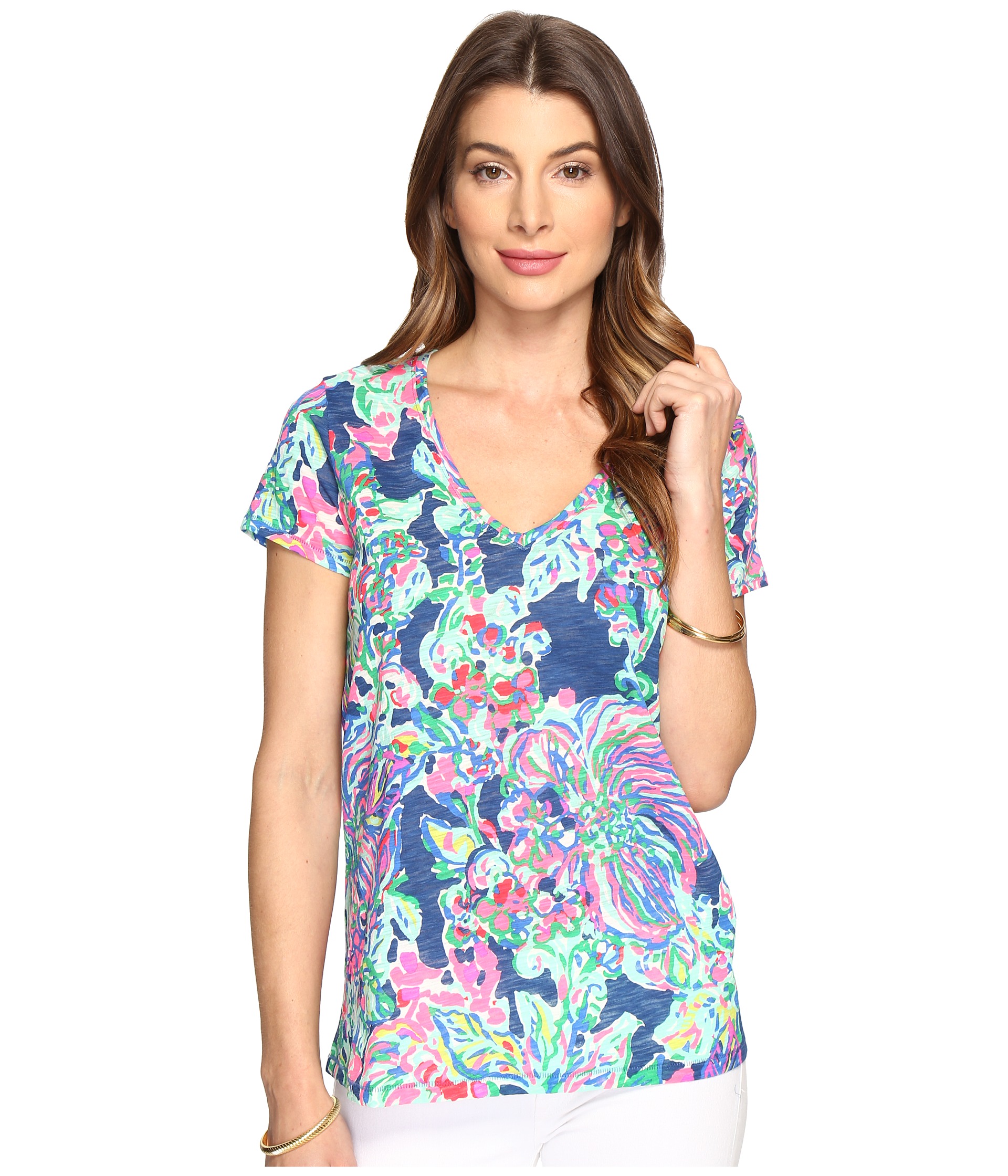 Lilly Pulitzer Etta Top at Zappos.com