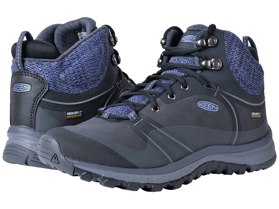 Keen Terradora Pulse Mid Waterproof (Black/Magnet) Women's Waterproof Boots
