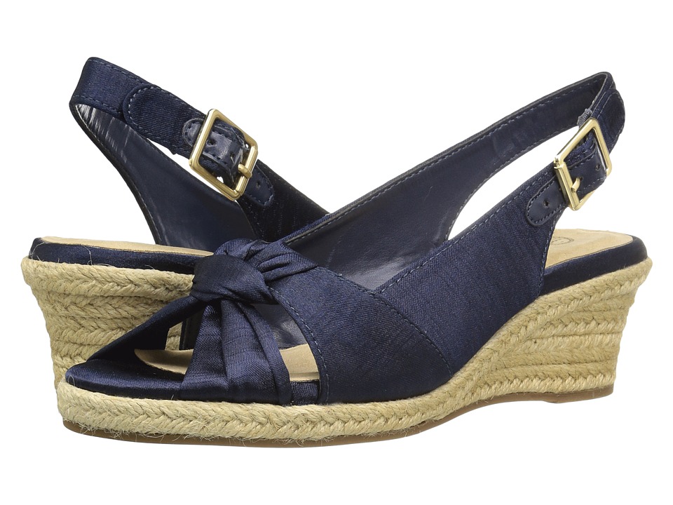 Bella-Vita Seraphina II (Navy Silk) Women's Shoes