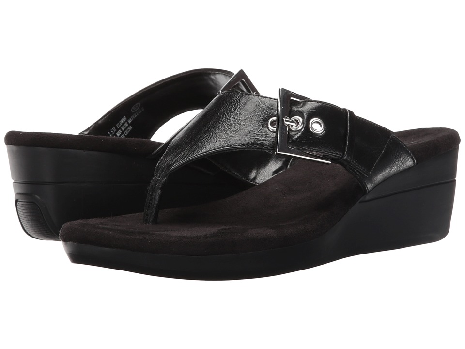 Aerosoles Flower (Black) Sandals
