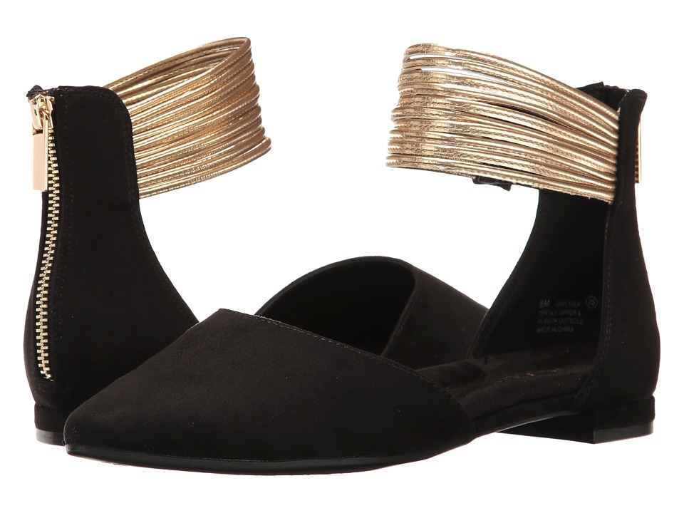 Aerosoles Girl Talk (Black Combo) Slingbacks