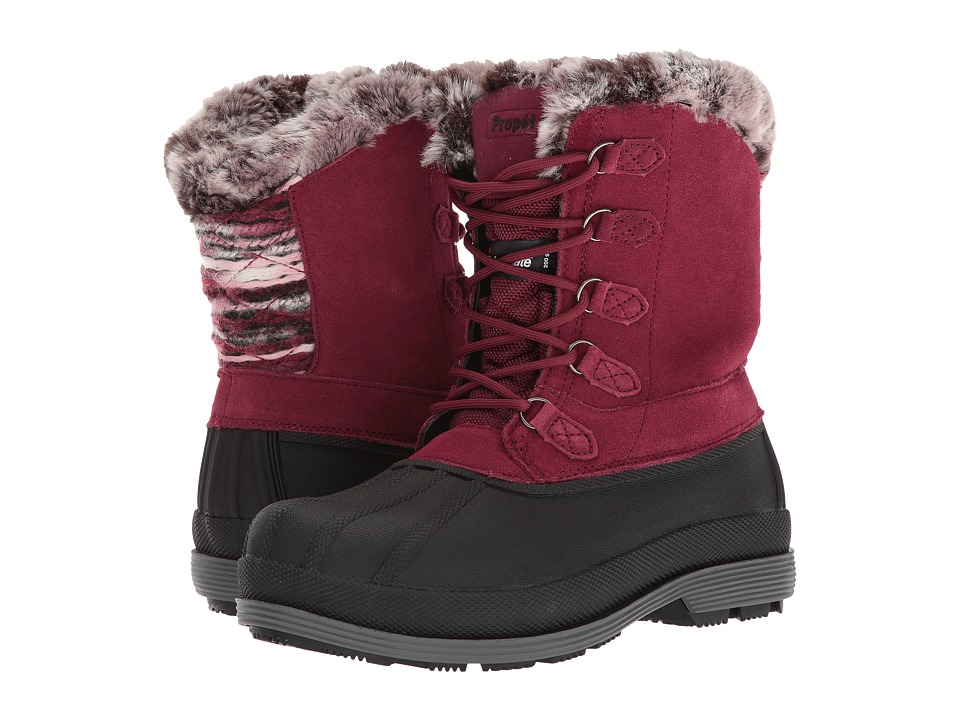 Propet Lumi Tall Lace (Berry)