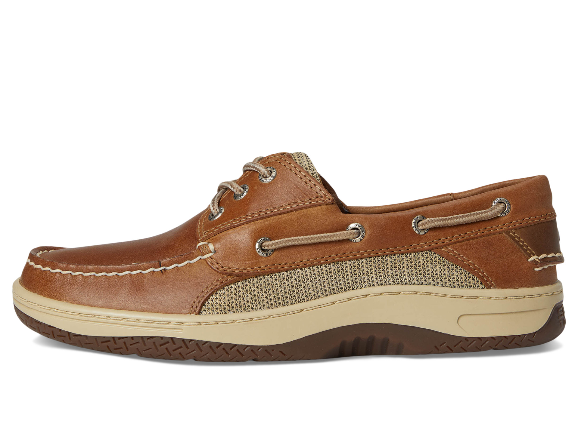 Sperry Top Sider Billfish 3 Eye Boat Shoe Dark Tan