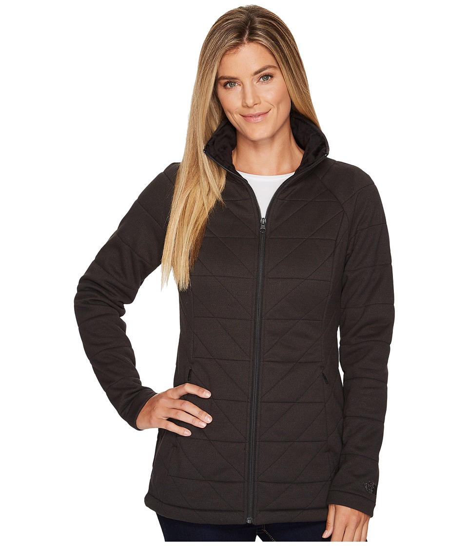 The North Face Knit Stitch Fleece Jacket (TNF Black) Women