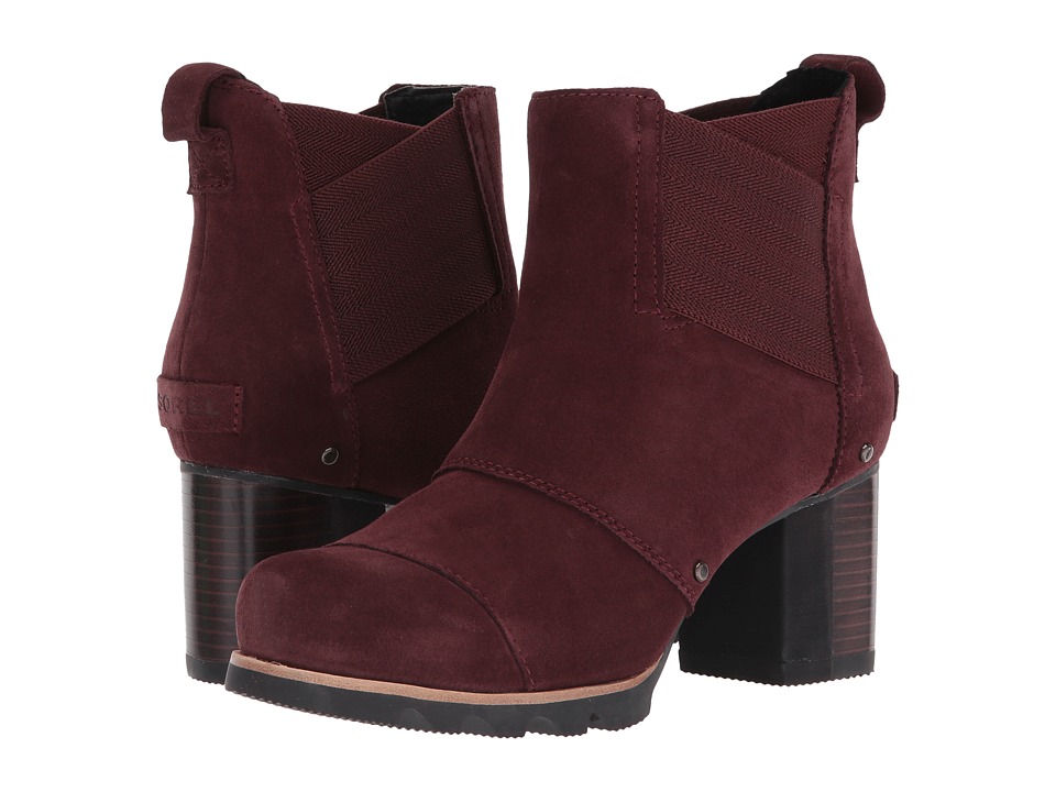 SOREL Addington Chelsea (Redwood/Black) Women's Dress Pull-on Boots