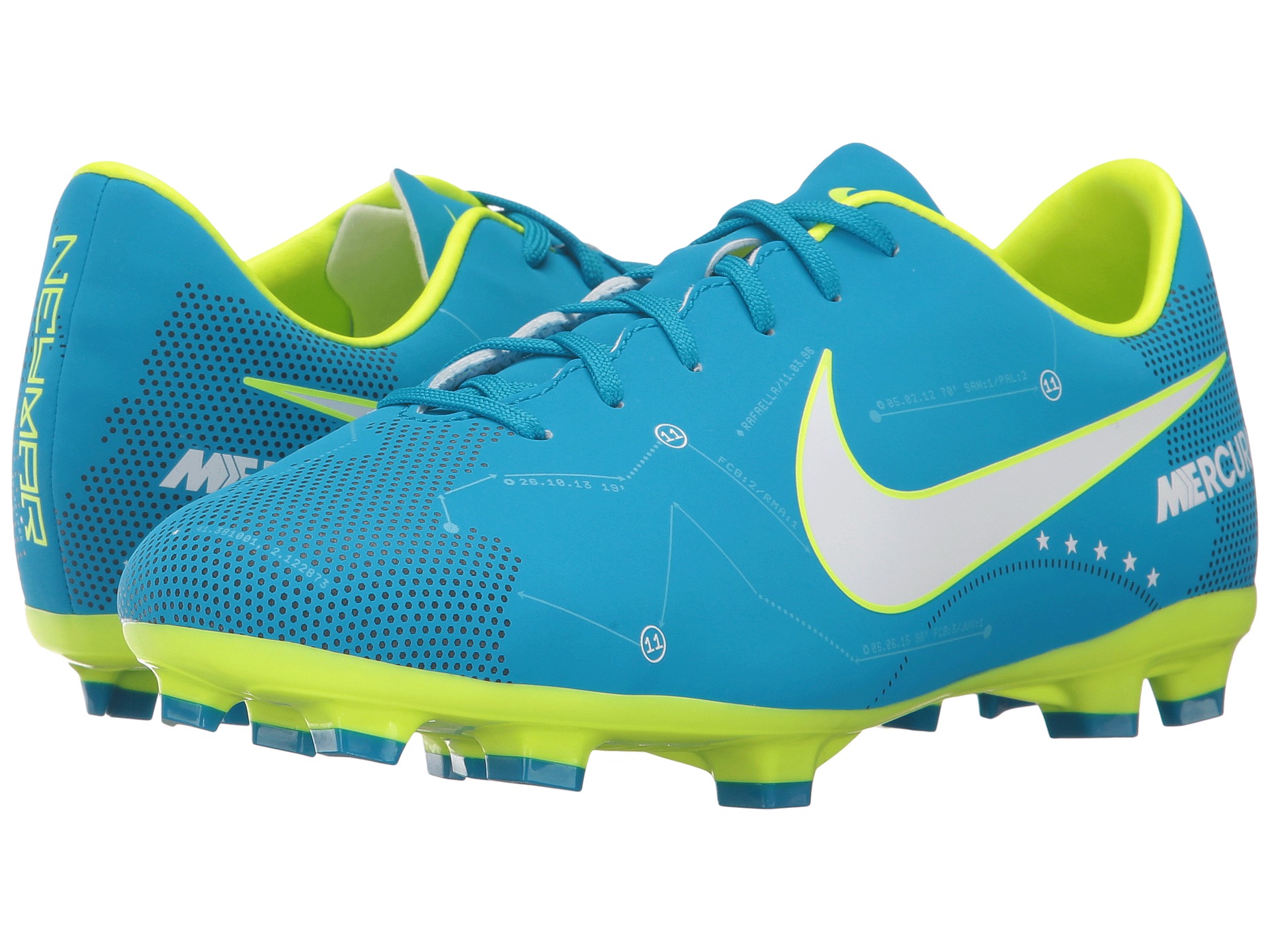 Nike Kids Mercurial Victory VI Neymar Firm Ground Soccer ...