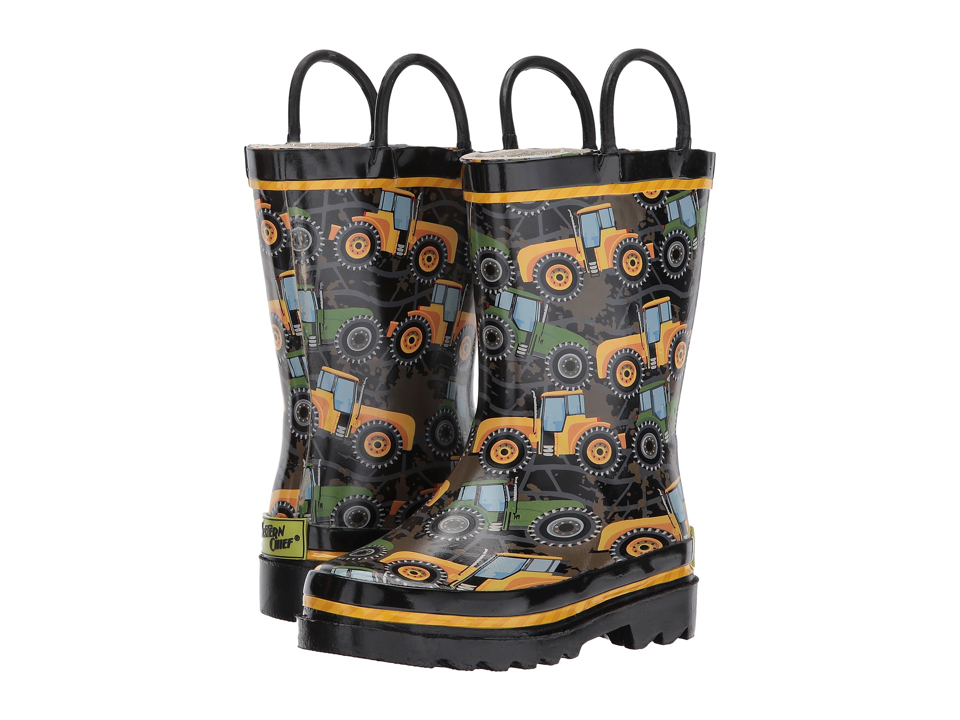 Western Chief Kids Tractor Tough Rain Boots (Toddler/Little Kid/Big Kid