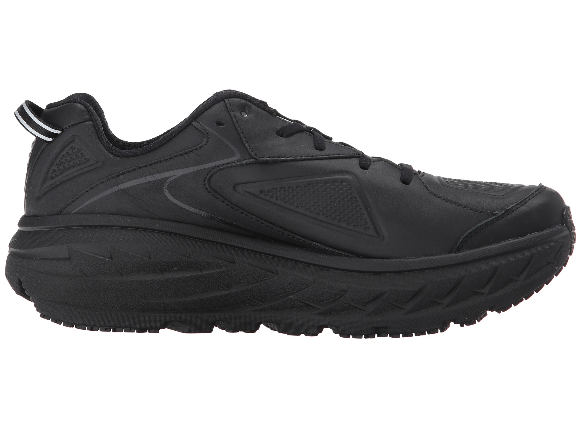 leather hoka bondi
