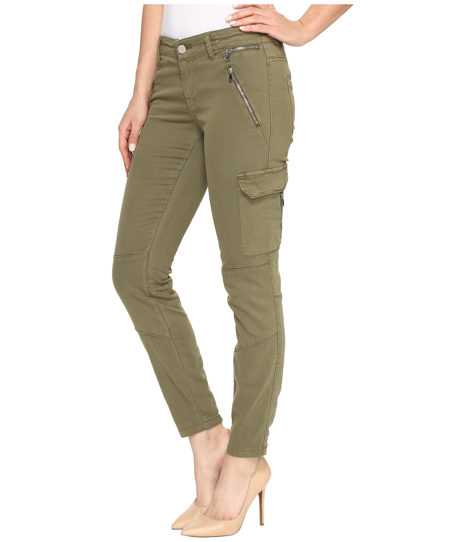 Blank NYC Cargo Utility Pants in Olive Olive - Zappos.com Free Shipping ...