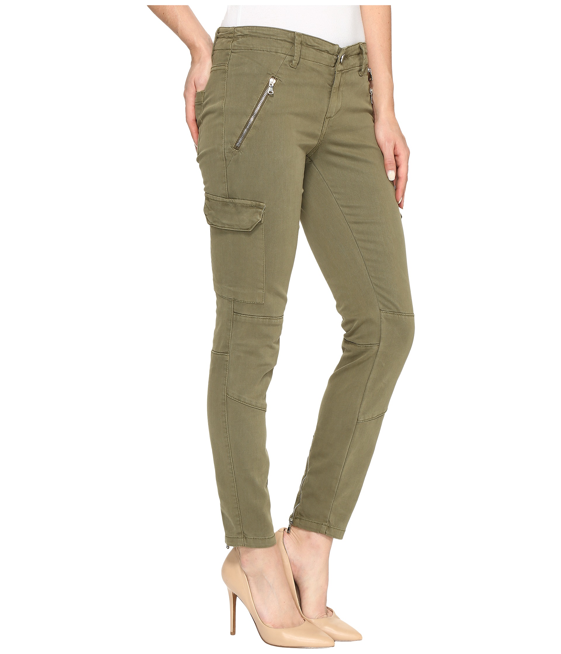 Blank NYC Cargo Utility Pants in Olive Olive - Zappos.com Free Shipping ...