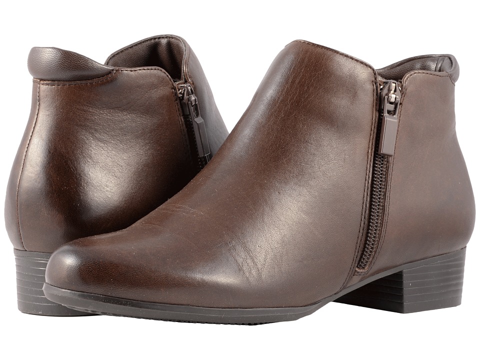Trotters Major (Dark Brown Smooth Leather)