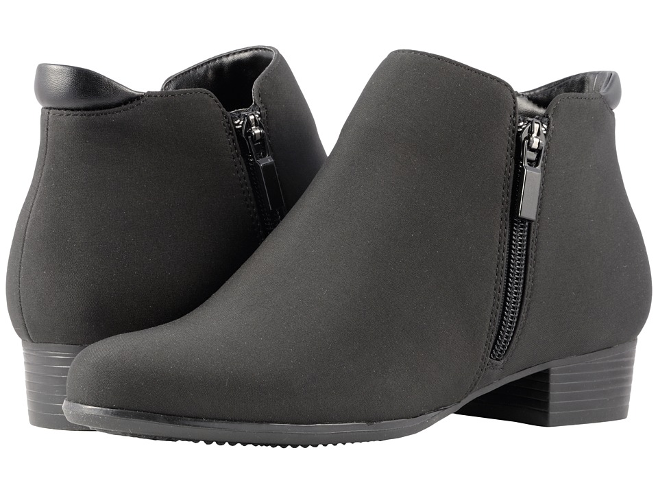 Trotters Major (Black Microfiber)