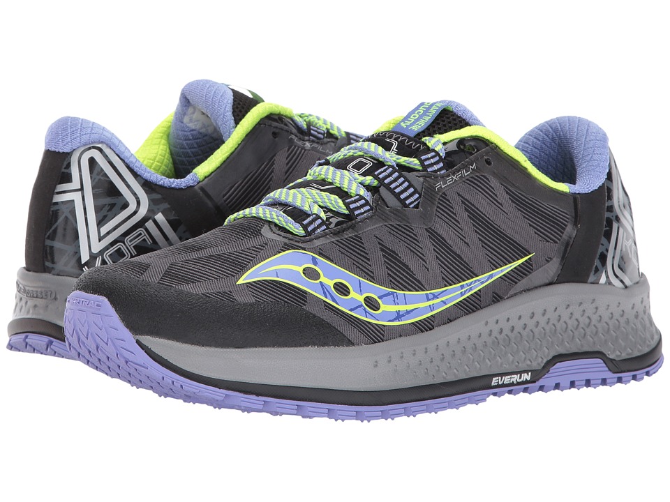 Saucony Koa TR (Grey/Blue/Citron) Women's Running Shoes