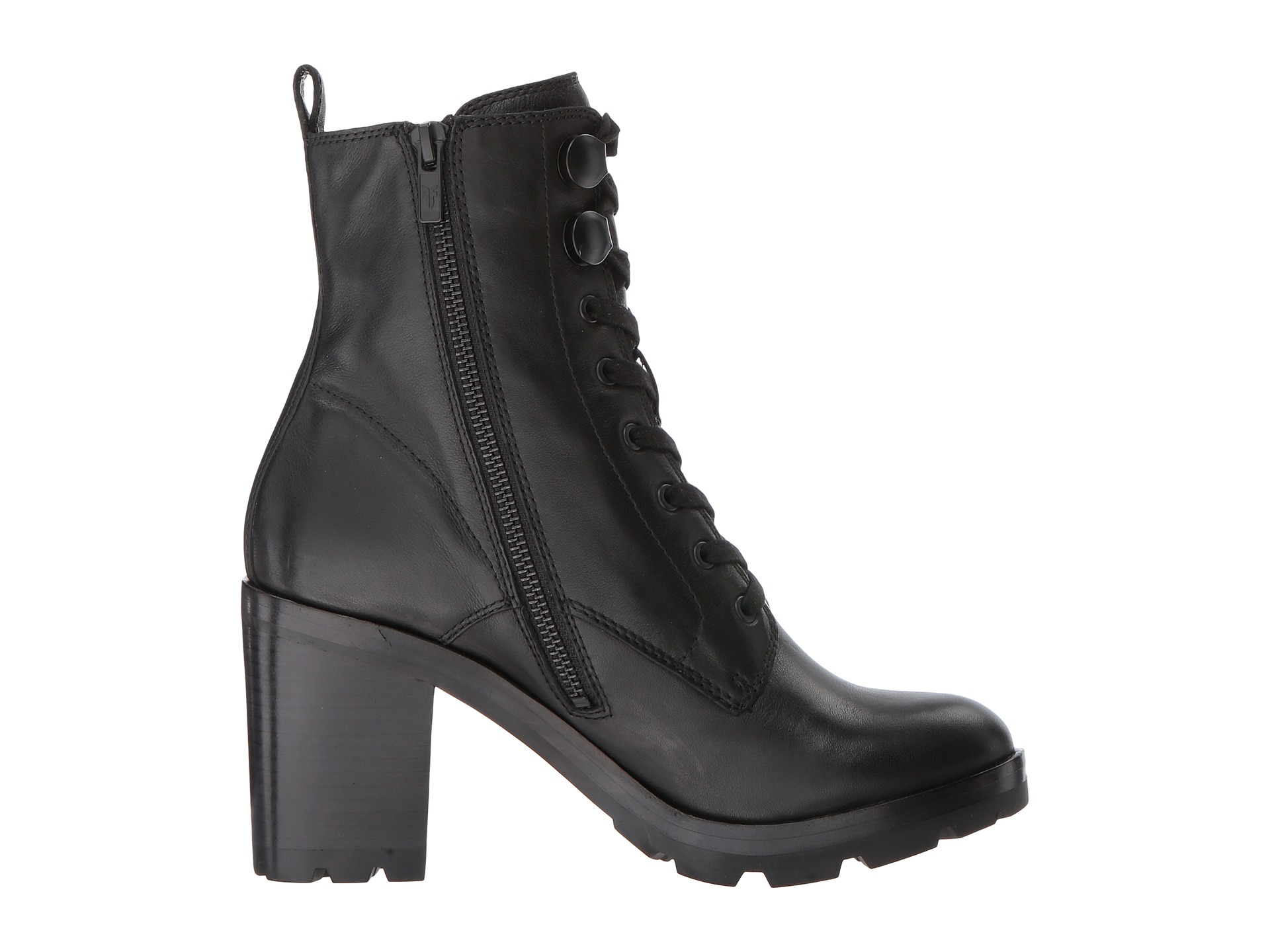 frye myra lug combat boot