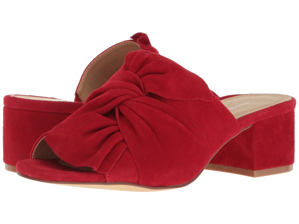 Chinese Laundry Marlowe Sandal (Rebel Red Kid Suede) Women's Shoes