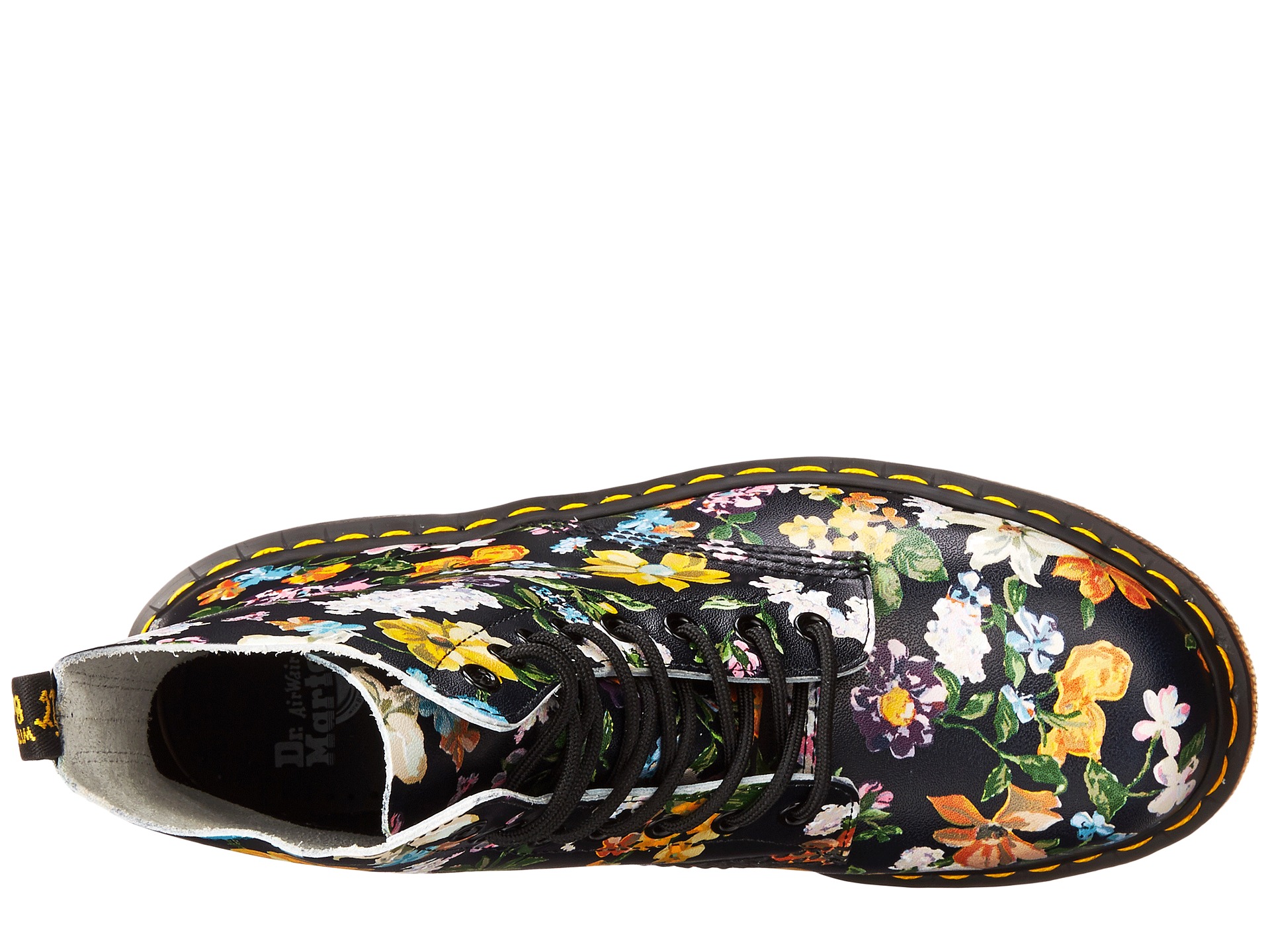 Dr. Martens Pascal Darcy Floral 8-Eye Boot at Zappos.com