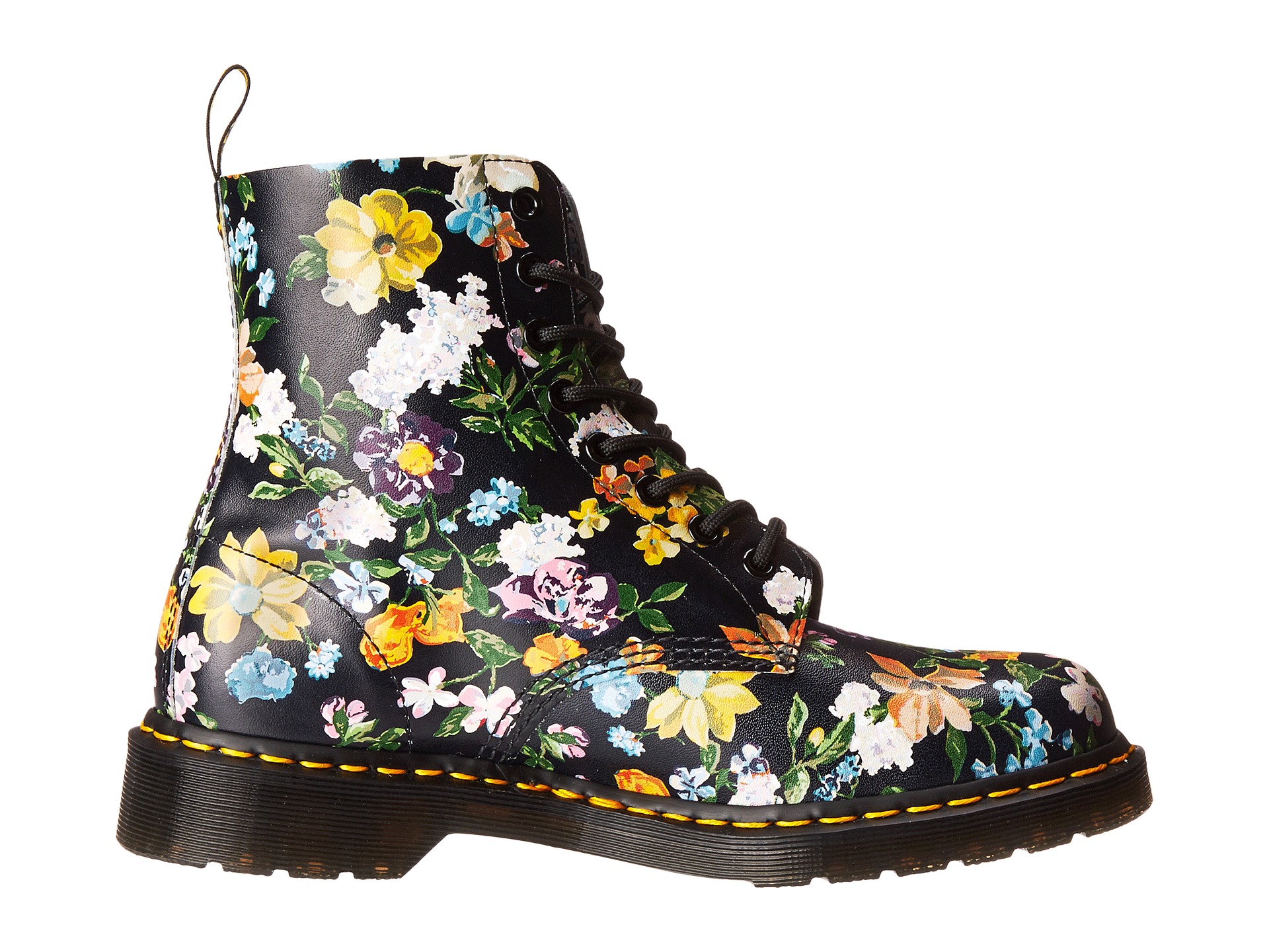 Dr. Martens Pascal Darcy Floral 8-Eye Boot at Zappos.com