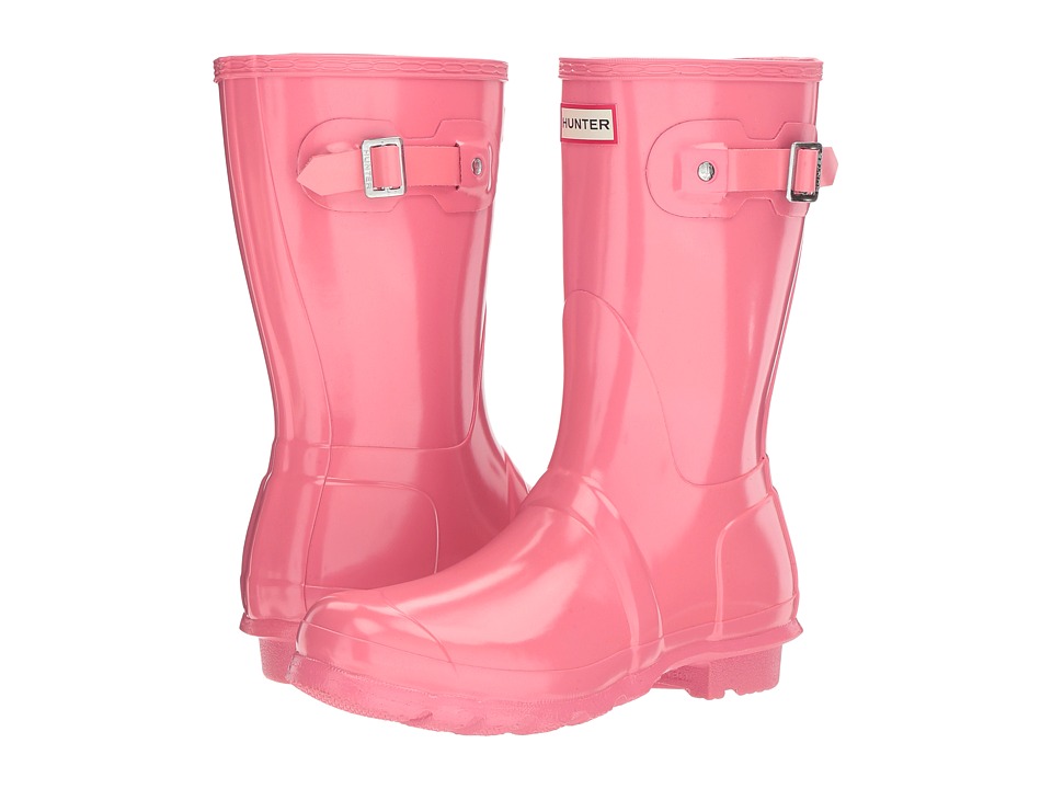 Hunter Original Short Gloss Rain Boots (Pink) Women's Rain Boots