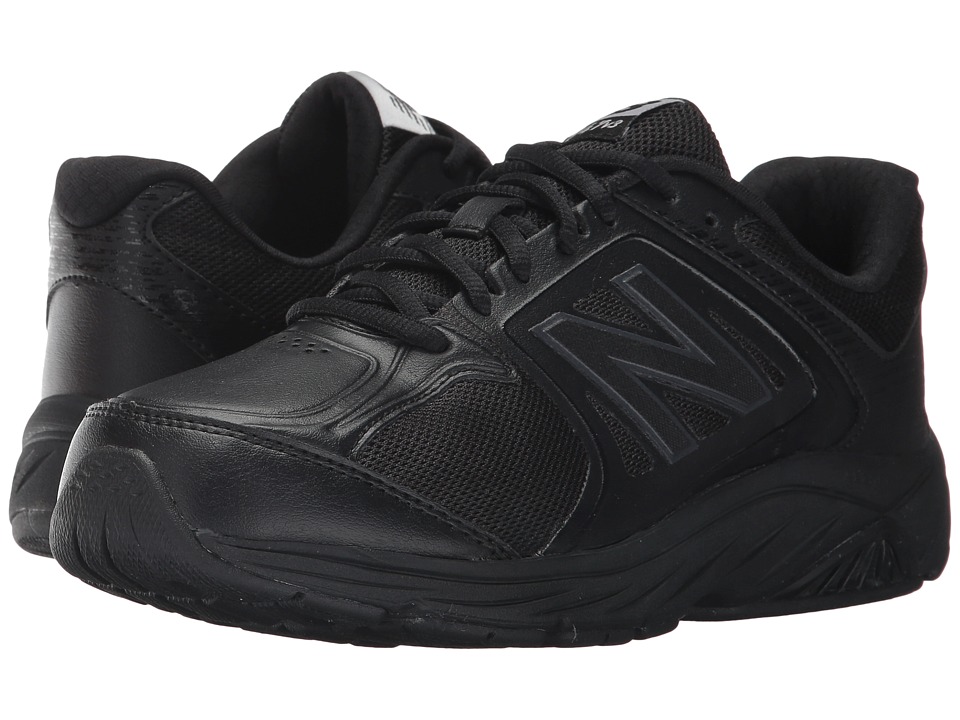 New Balance WW847v3 (Black/Black) Walking Shoes