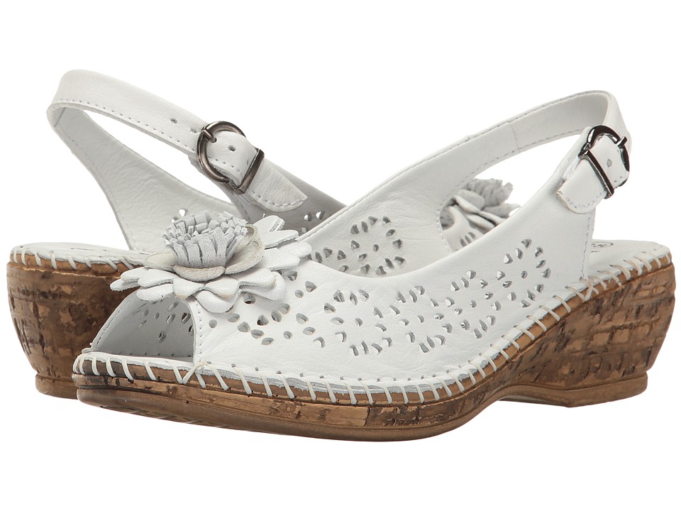 Spring Step Belford (White) Women's Shoes