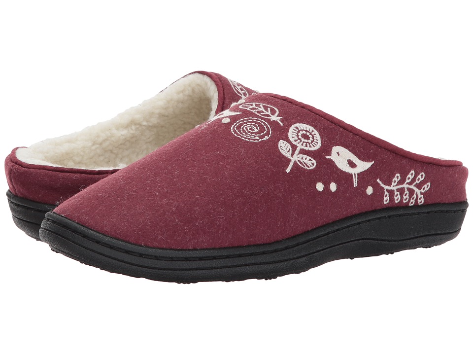Acorn Talara Mule (Garnet) Slippers