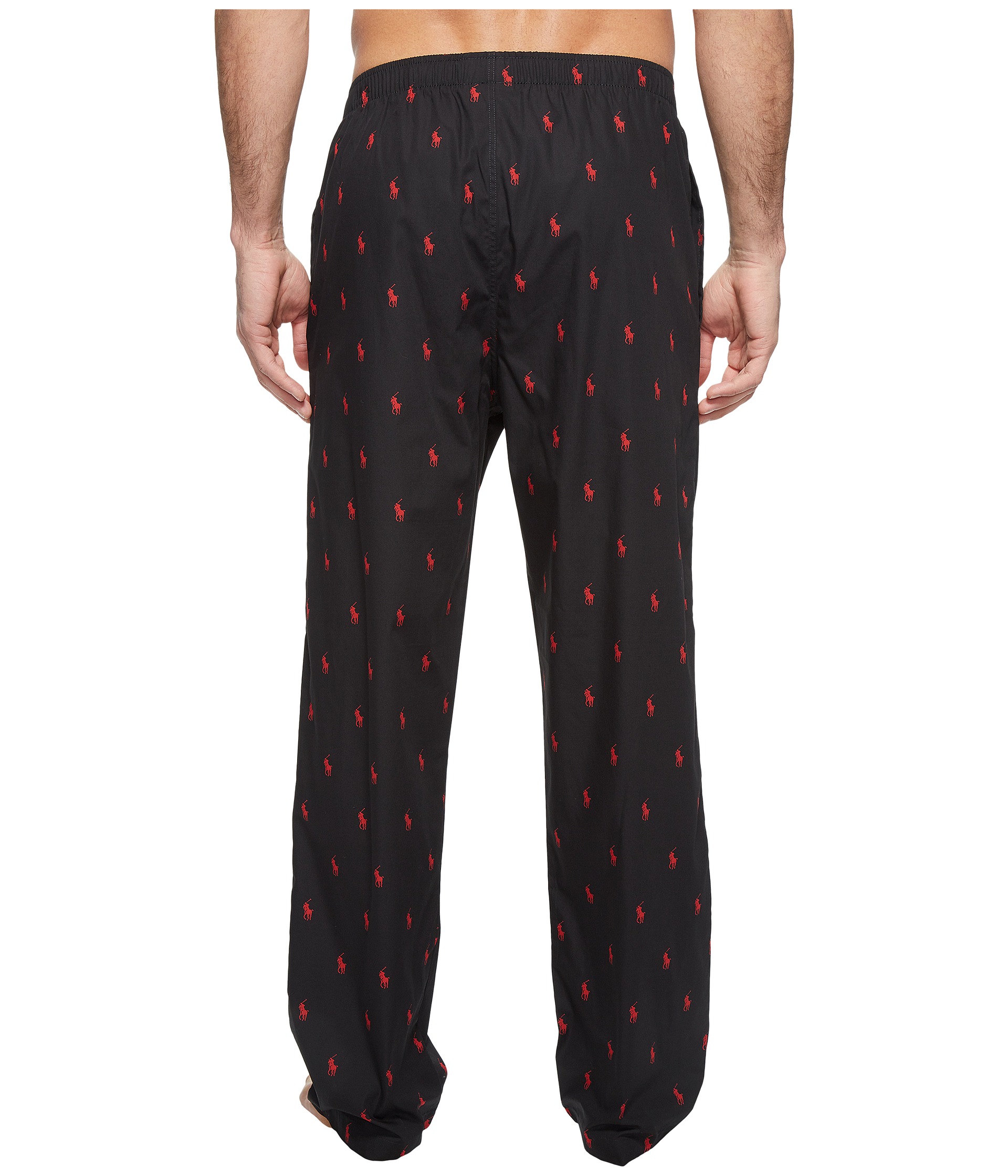Polo Ralph Lauren All Over Pony Player Woven Pants at Zappos.com