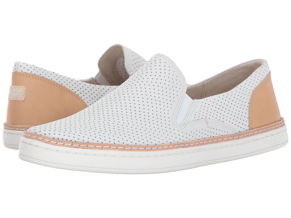 UGG Adley Perf (White) Flats