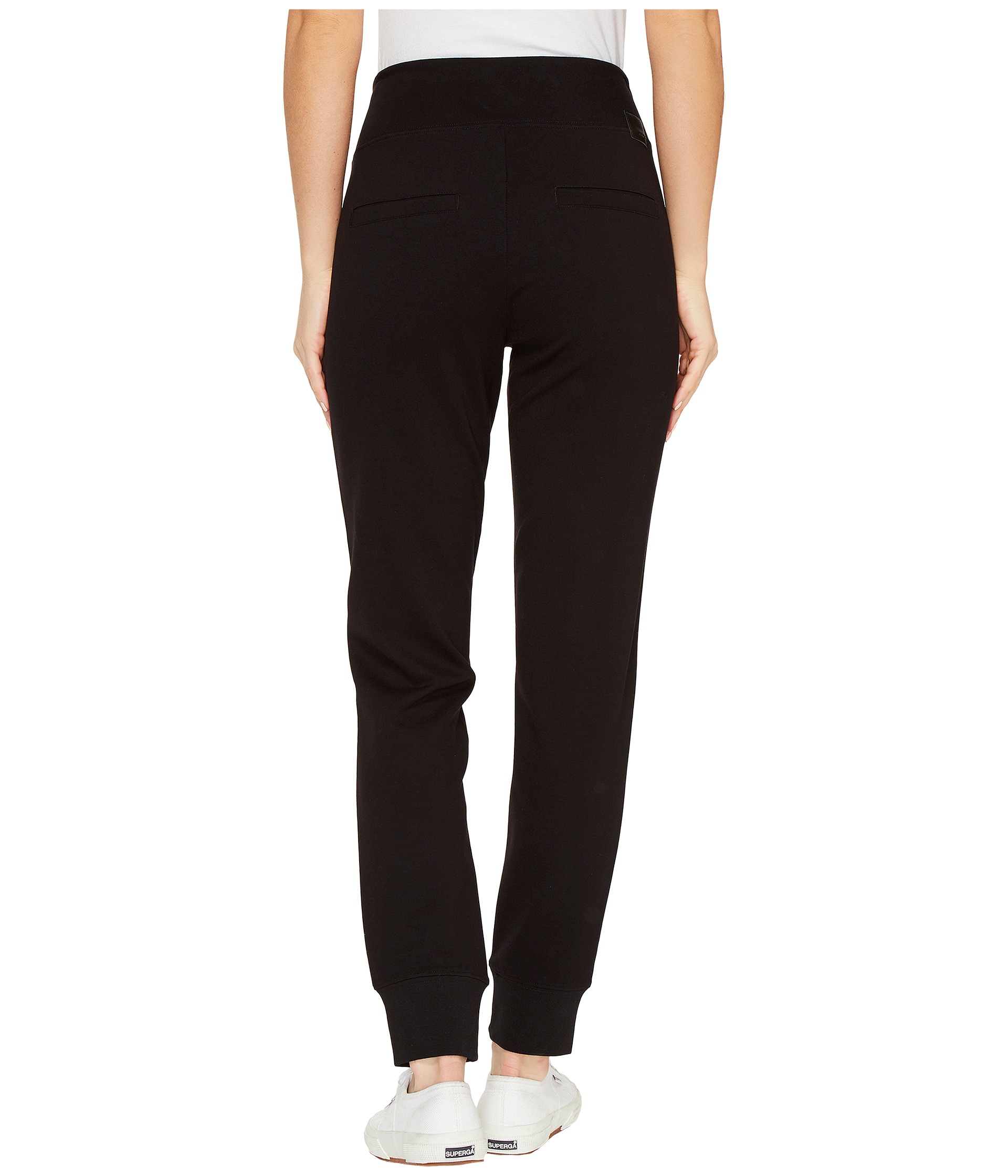 Jag Jeans Addie Jogger in Double Knit Ponte in Black at Zappos.com