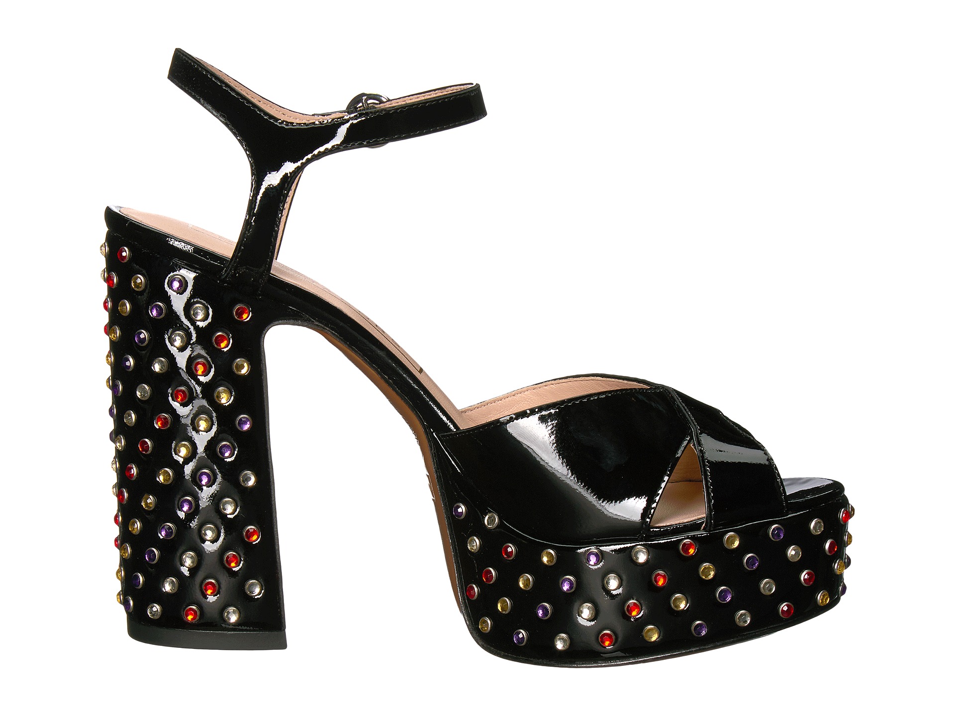 Marc Jacobs Lust Strass Platform Sandal at Luxury.Zappos.com