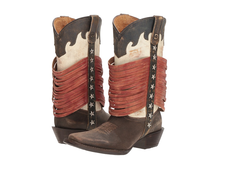 Durango Dream Catcher 12 Wrapped Fringe (Americana) Cowboy Boots