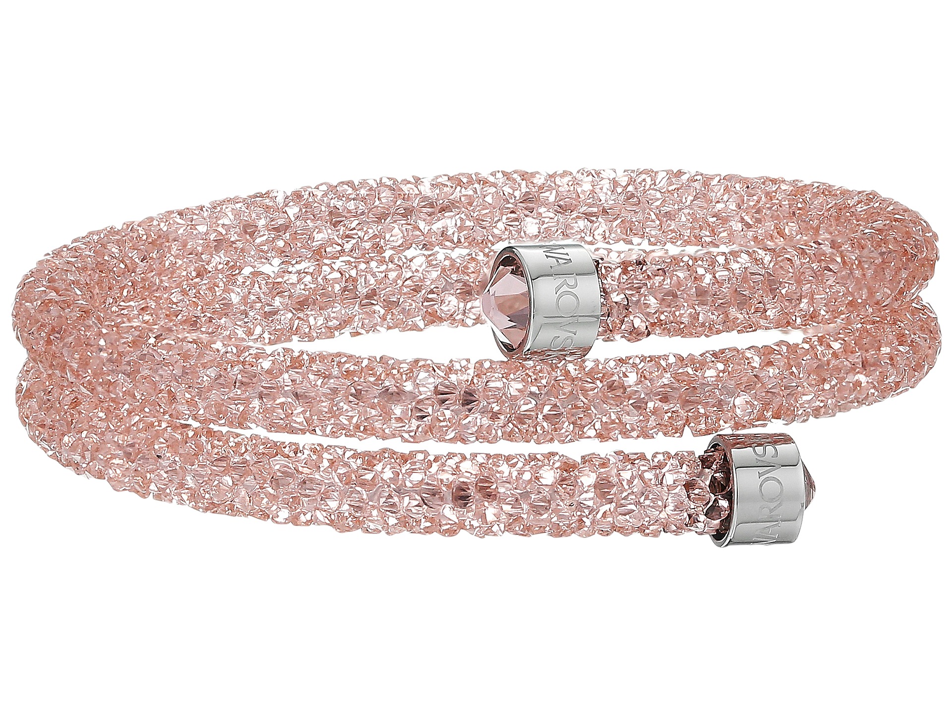 Swarovski Crystaldust Double Bangle Bracelet at Zappos.com