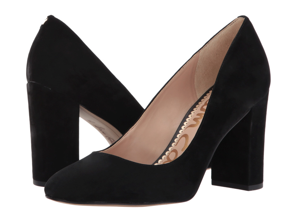 Sam Edelman Stillson (Black Kid Suede Leather) Women's Shoes