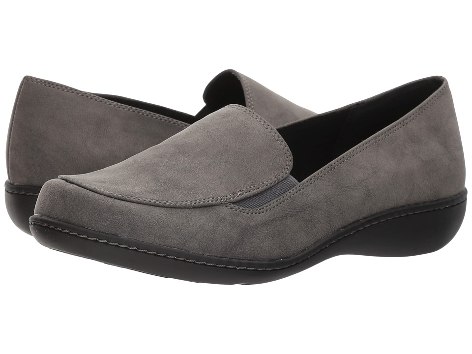 Soft Style Jaylene (Dark Grey Nubuck) Flats