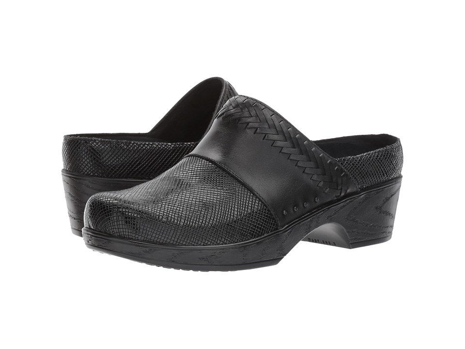 Klogs Footwear Astoria (Black Square) Women's Shoes