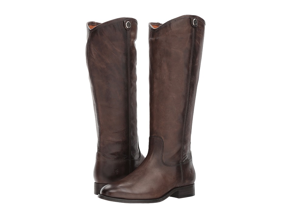 Frye Melissa Button 2 (Slate Extended) Cowboy Boots