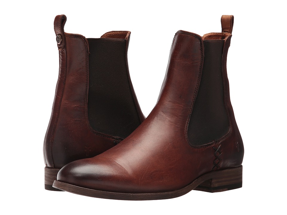 Frye Melissa Chelsea (Cognac) Women's Pull-on Boots