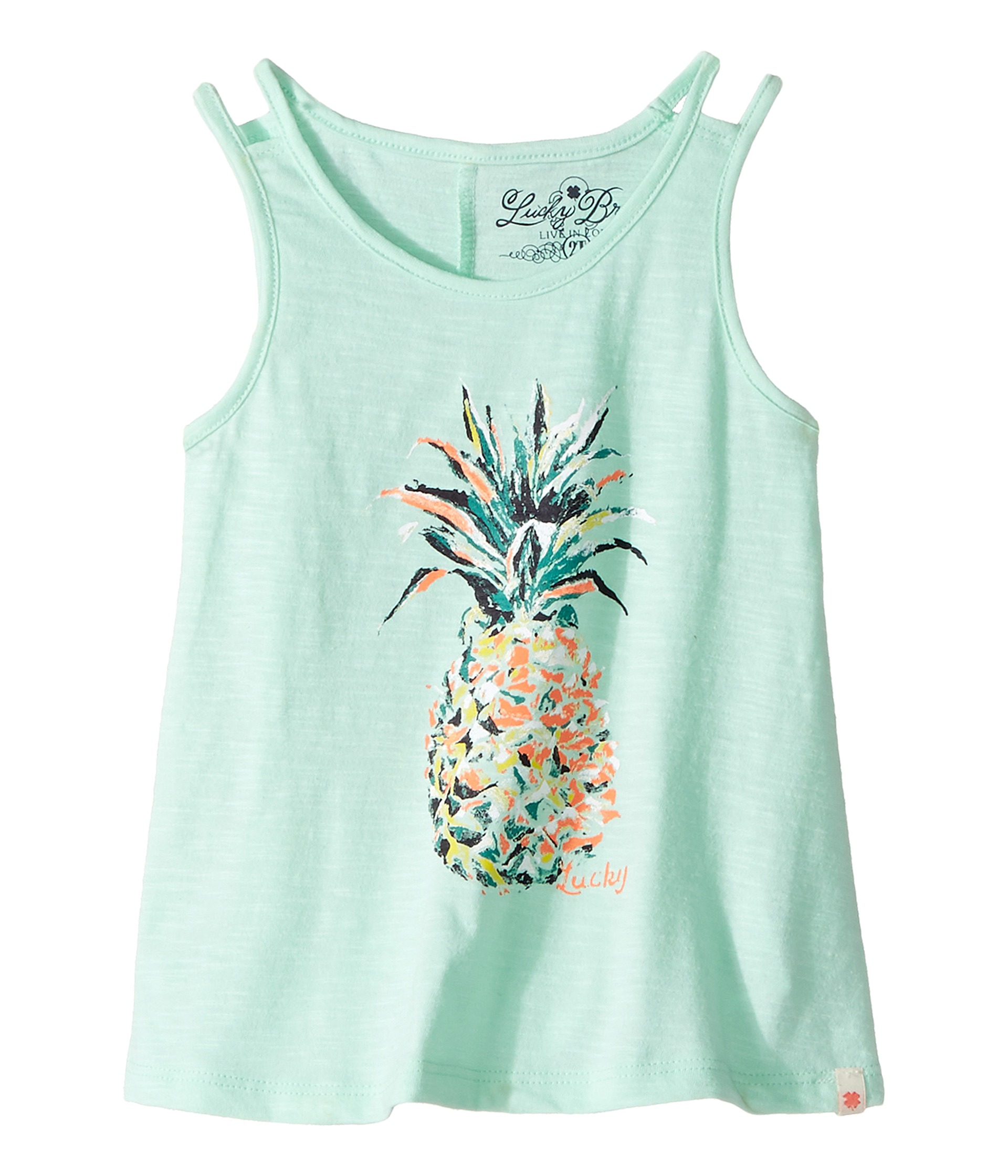 Lucky Brand Kids Pineapple Tank Top (Toddler) at Zappos.com