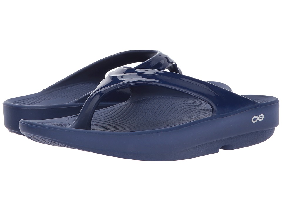 OOFOS OOlala Sandal (Navy) Sandals