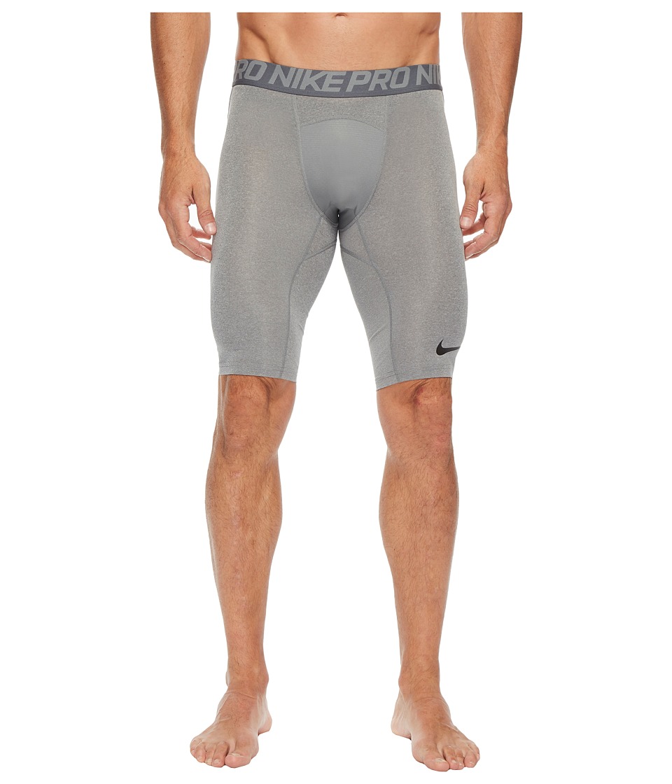 Nike Pro 9 Training Short (Carbon Heather/Dark Grey/Black) Men