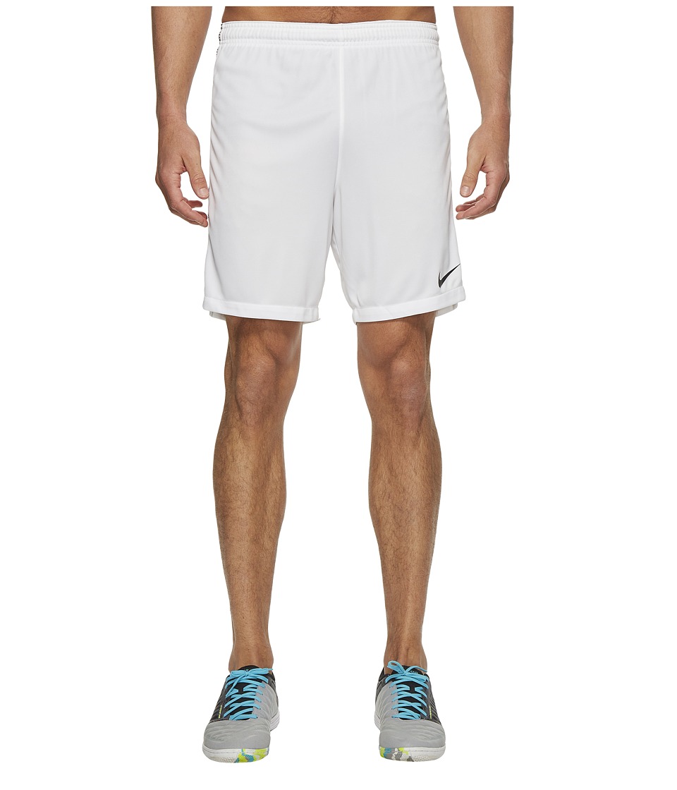Nike Dry Squad Soccer Short (White/Black/Black) Men