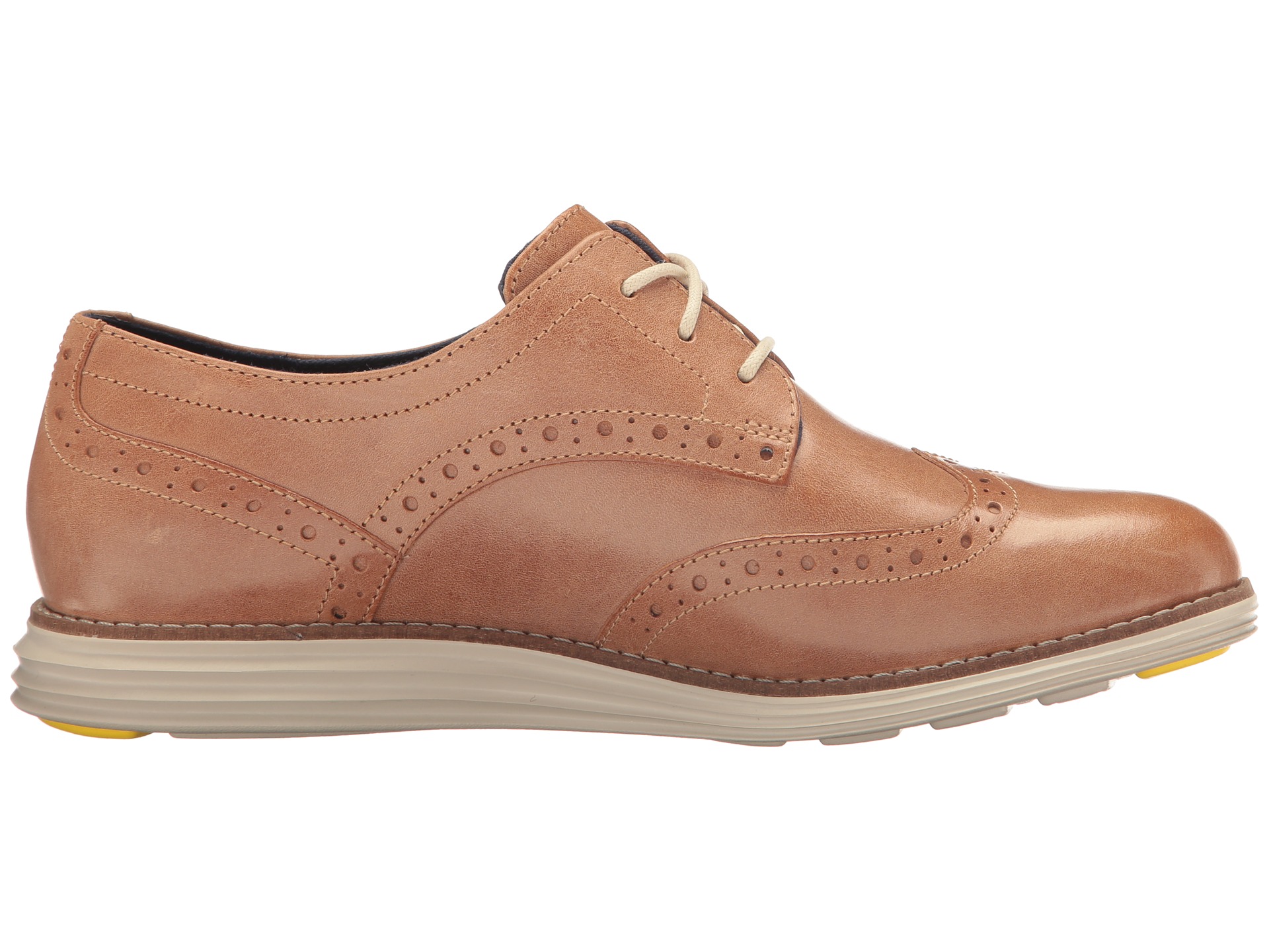 cole haan original grand wingtip blue