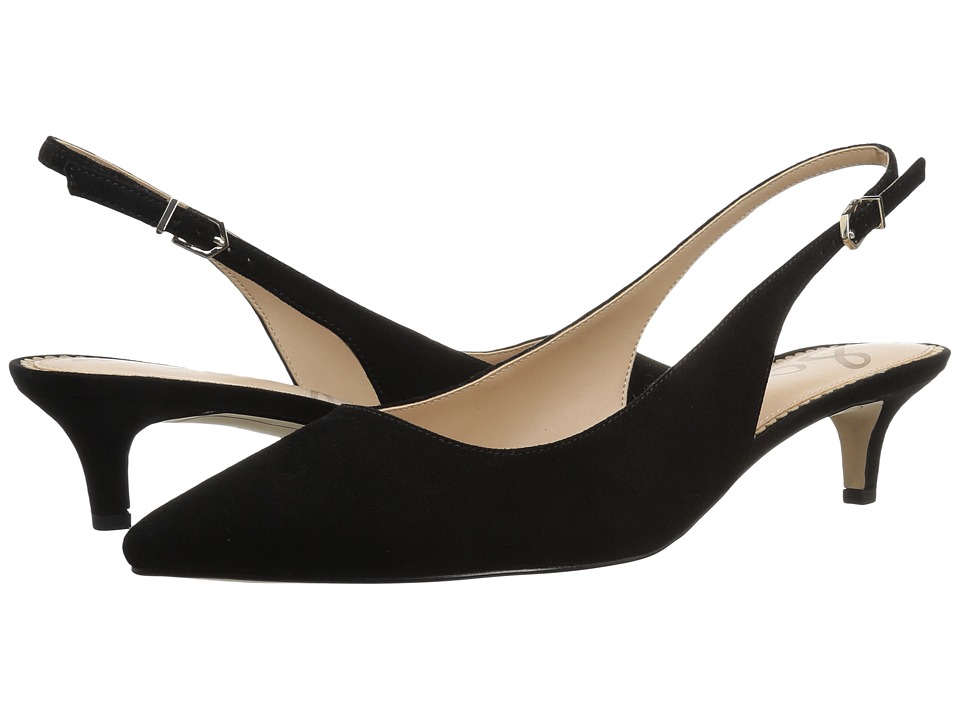 Sam Edelman Ludlow (Black Kid Suede Leather) Women's Shoes