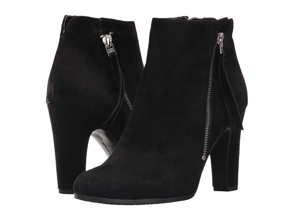 Sam Edelman Sadee (Black Kid Suede Leather) Women's Dress Zip Boots