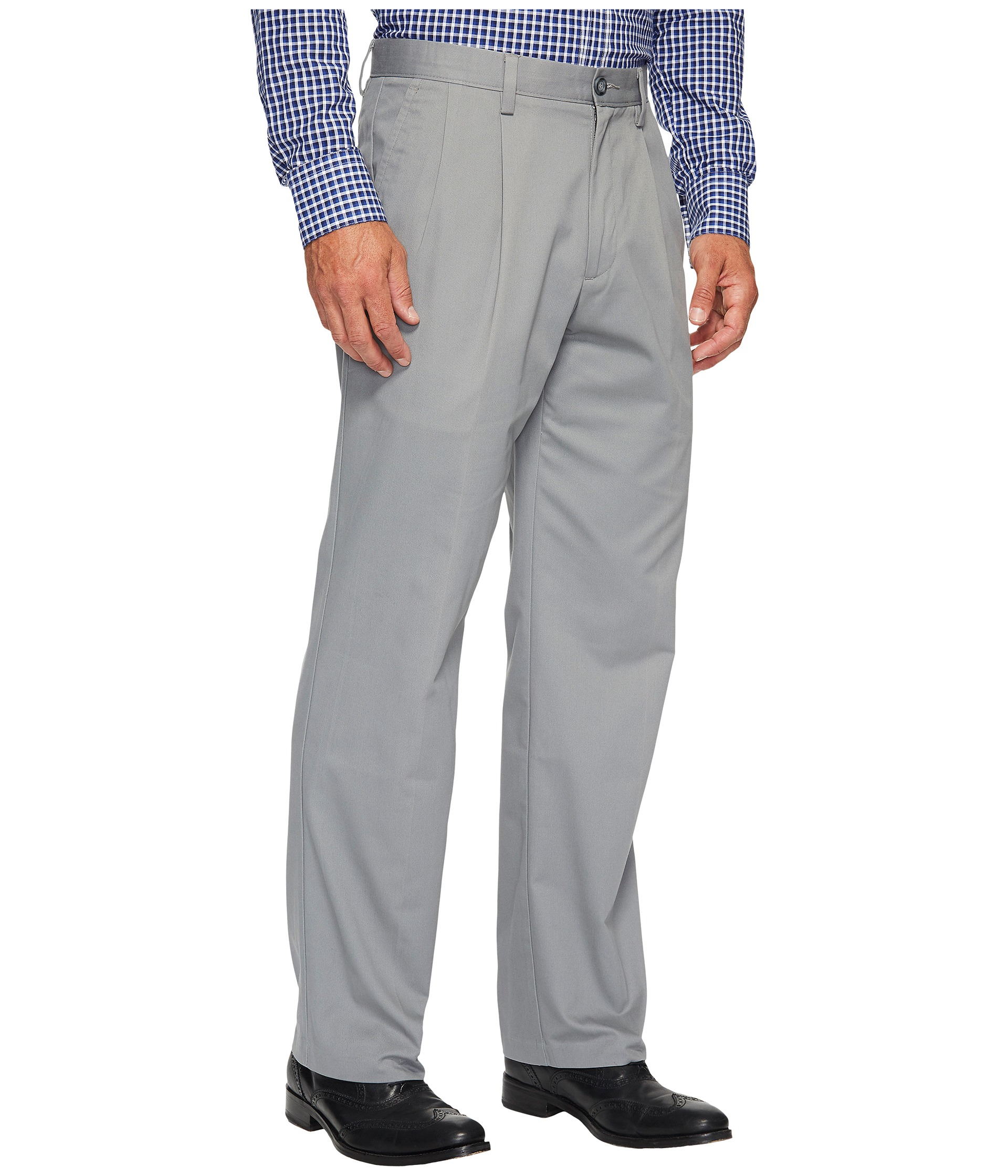 dockers easy khaki d3 classic fit pleated pants at zappos com dockers boys pants size chart