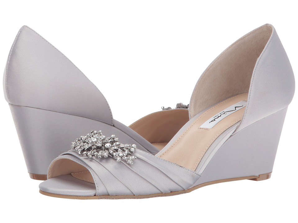 Nina Emiko (Silver) Wedges
